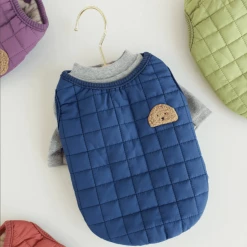 NK Pup Outerwear Quilted Vest Blue
