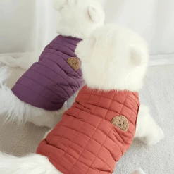 NK Pup Quilted Vest Purple