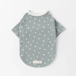 Mon Cheri Star Print Top Blue