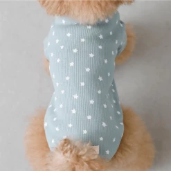 Mon Cheri Star Print Top Blue