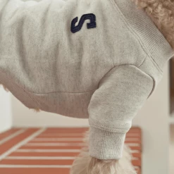 Small Stuff Logo Sweatshirt Oatmeal Melange New