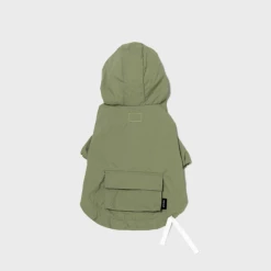 Small Stuff Hooded Anorak Khaki New