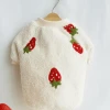 NK Pup Strawberry Fleece Ivory