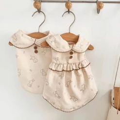 NK Pup New Frill Rabbit Dress