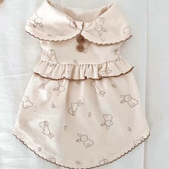 NK Pup New Frill Rabbit Dress