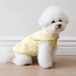 Chiot Linen Cape Top Lemon