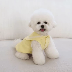 Chiot Linen Cape Top Lemon