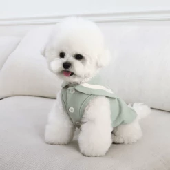 Chiot Linen Cape Top Mint