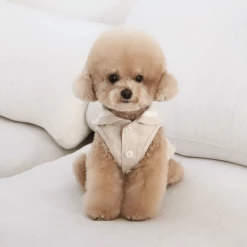 Chiot Linen Cape Top Beige New