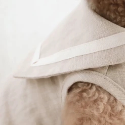 Chiot Linen Cape Top Beige New