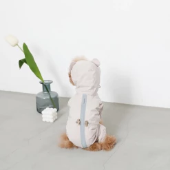Mon Cheri Bear Dog Raincoat New