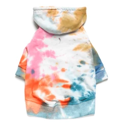 Love Thy Beast Confetti Tie Dye Hoodie New