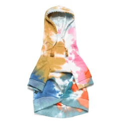 Love Thy Beast Confetti Tie Dye Hoodie New