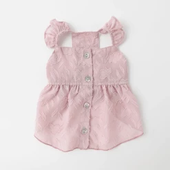 Mon Cheri New Cut Jacquard Dress Pink