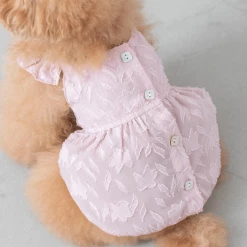 Mon Cheri New Cut Jacquard Dress Pink