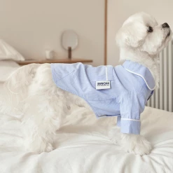 Small Stuff Cotton Sleepwear Top Light Blue New