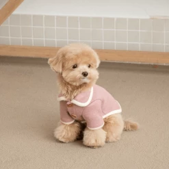 Monoment New Point Knit Cardigan Pink