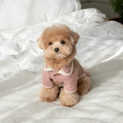 Monoment New Point Knit Cardigan Pink