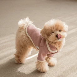 Monoment New Point Knit Cardigan Pink