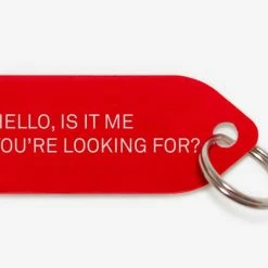 Growlees Hello, Is It Me You're Looking For Collar Charm Style