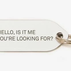 Growlees Hello, Is It Me You're Looking For Collar Charm Style