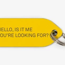 Growlees Hello, Is It Me You're Looking For Collar Charm Style