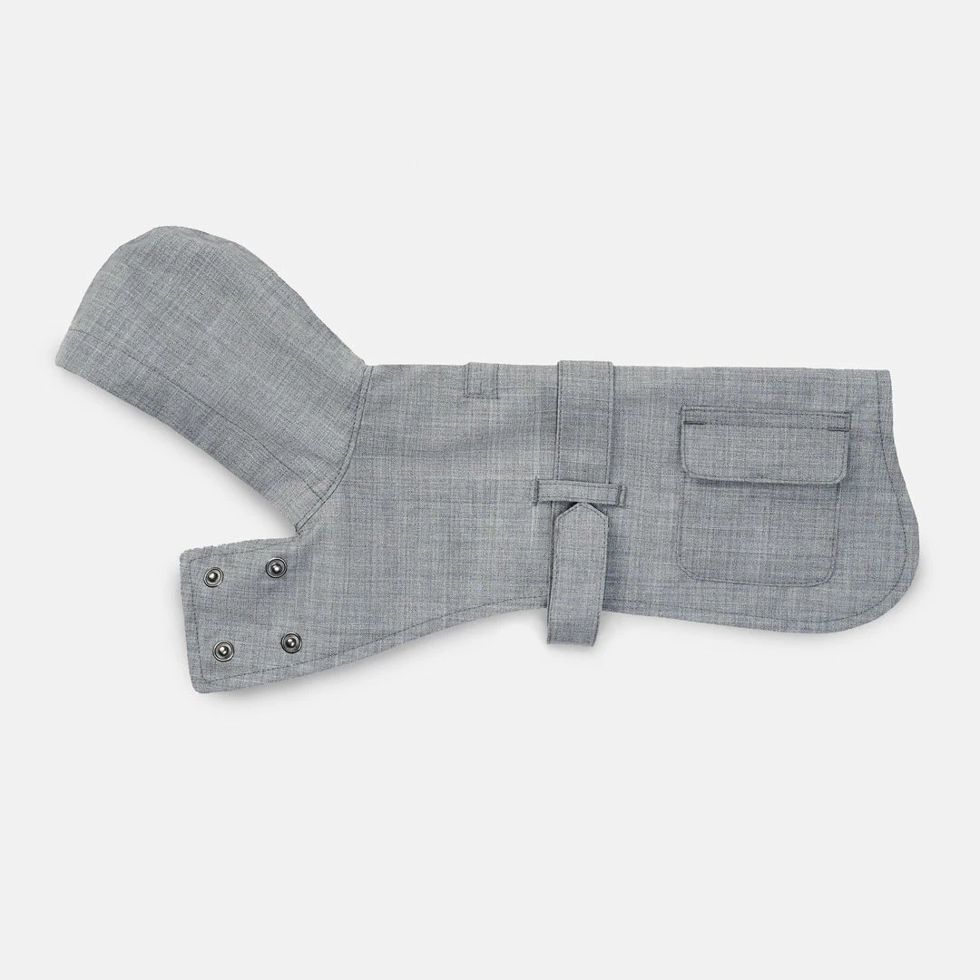 Budget 🌟 The Barkers Light Grey Bandit Raincoat 🎉 8 The Barkers Light Grey Bandit Raincoat