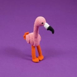 Ware Of The Dog Crochet Flamingo Toy Live