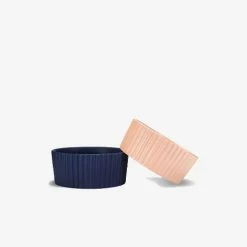 Waggo Ripple Pet Bowl Navy