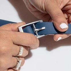 Wild One Modern Dog Collar Navy