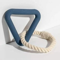 Wild One Live Triangle Tug Toy Navy