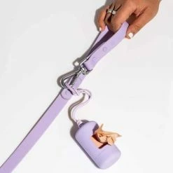 Wild One Poop Bag Holder Lilac