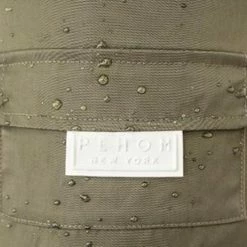 Pehom NYC Outerwear Hooded Raincoat Green