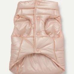 Max-bone Outerwear Arabella Puffer Vest Peach