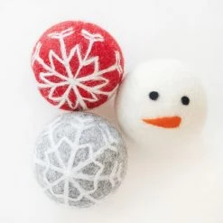 MODERNBEAST Live Holiday Beastball Toy Red