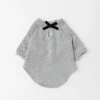 Mon Cheri Ribbon Sweatshirt Top Grey