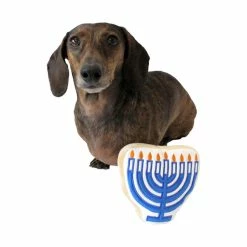 Midlee Hanukkah Menorah Sugar Cookie Toy