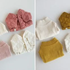 NK Pup Quilted Jacket Ivory