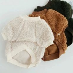 NK Pup Fleece Sweater Ivory Wear