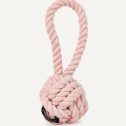 Max-bone Live Large Twisted Rope Toy Pink