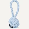 Max-bone Large Twisted Rope Toy Light Blue Live