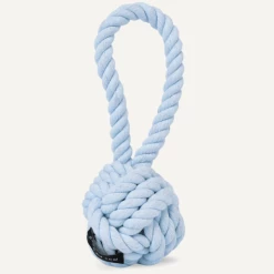Max-bone Large Twisted Rope Toy Light Blue Live