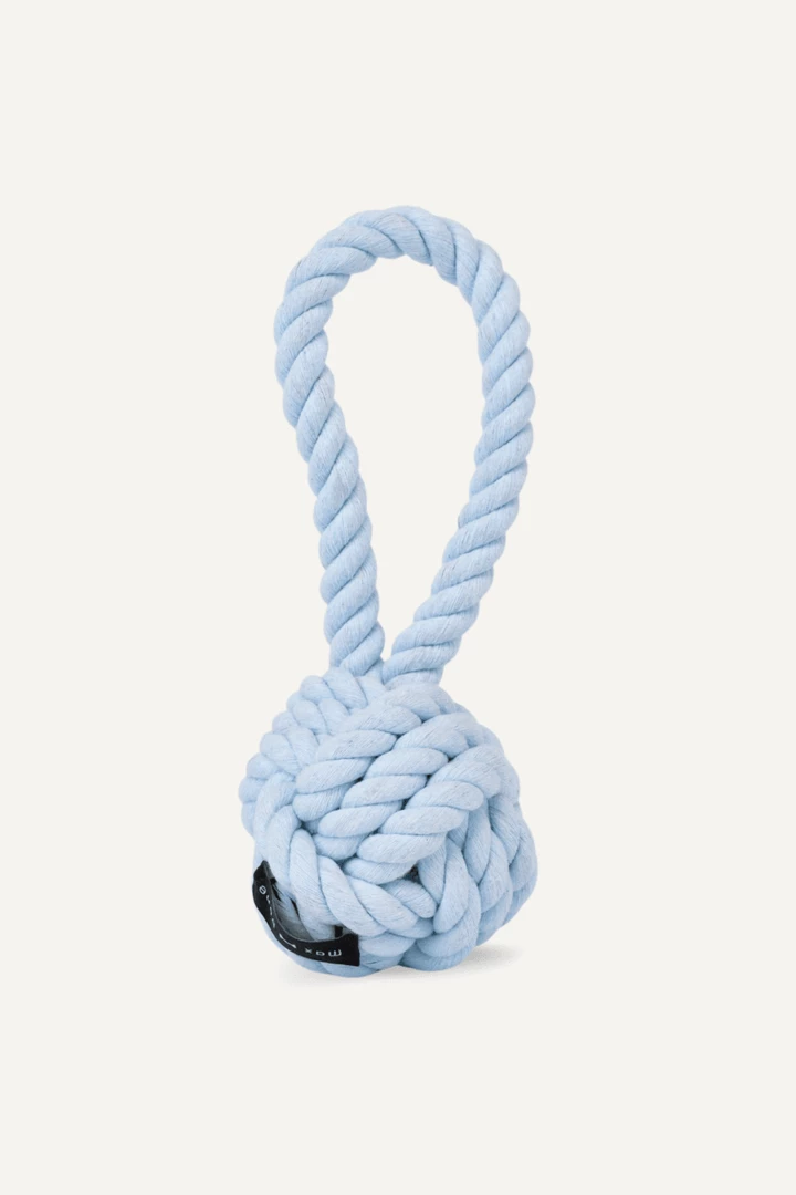 Cheapest ⌛ Max-bone Large Twisted Rope Toy Light Blue Live 👍 4 Max-bone Large Twisted Rope Toy Light Blue Live