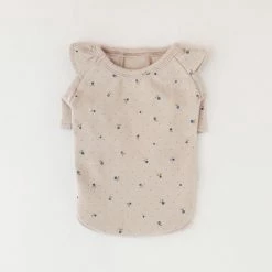 Mon Cheri Berry Frill Top Tan Wear