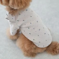 Mon Cheri Berry Frill Top Tan Wear