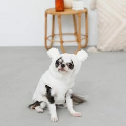 Wholesale 🥰 Mon Cheri Kuma Bear Fleece Hoodie Ivory Wear 👍 16 Mon Cheri Kuma Bear Fleece Hoodie Ivory Wear