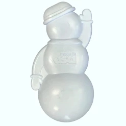 Soda Pup Snowman Nylon Toy White Live